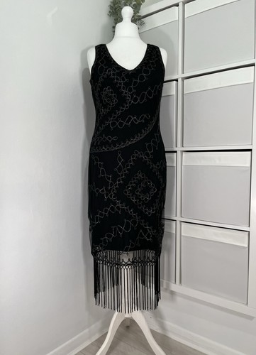 Saloos flapper style kleid - flapper, gr