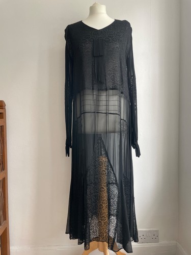 Original antikes schwarzes