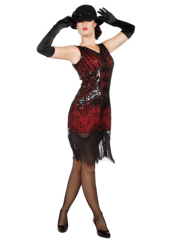 20er jahre cocktailkleid - jahre,