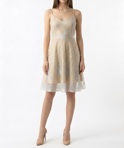 Cocktailkleid champagner - cocktailkleid,